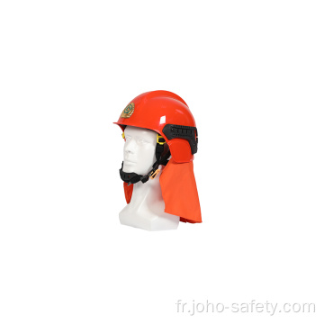 Casque d&#39;incendie de forêt